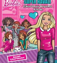Barbie Süper Havalı Çıkartmalı Boyama Kitabı E-Book Özeti İndir | Pdf Kitap indir Oku